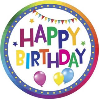 👉 Onder zetter active Set van 6 onderzetters Happy Birthday 8712364802337