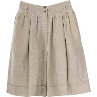 👉 Bermuda vrouwen beige 100167