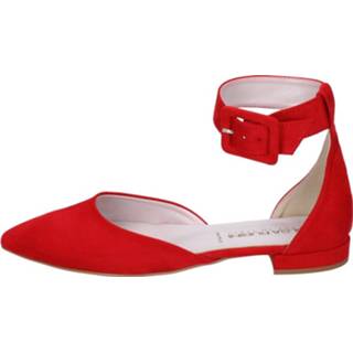 👉 Ballerina's suede vrouwen rood Women's ballerina synthetic