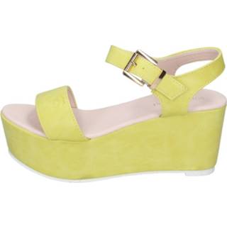 👉 Vrouwen geel Women's wedges