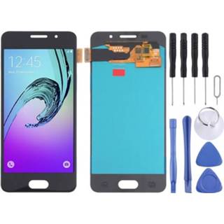 👉 Digitizer zwart active OLED MATERIAAL LCD-scherm en Volledige montage voor Samsung Galaxy A3 (2016) SM-A310 (zwart)