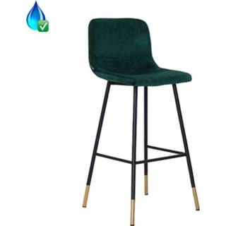 👉 Barkruk groen active Kankaanpaa Velvet, 8720526160980