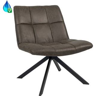 👉 Fauteuil antraciet leer active Vaala Eco Leer, 8720526159076