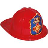 Brandweer helm PVC active kinderen Mooie brandweerhelm voor kids 8712364522884