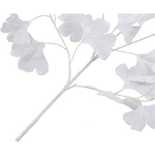 👉 Kunstbladeren Japanse notenboom 10 st 65 cm wit