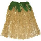👉 Hawaii rokje active Mooie rok in natuur kleur met bladeren 80cm M-L 8712364609172