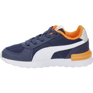 👉 Lage sneakers textiel jongens blauw Puma 8720251373365 872025137333