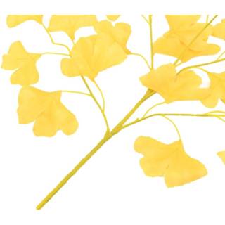 👉 Kunstbladeren Japanse notenboom 10 st 65 cm geel