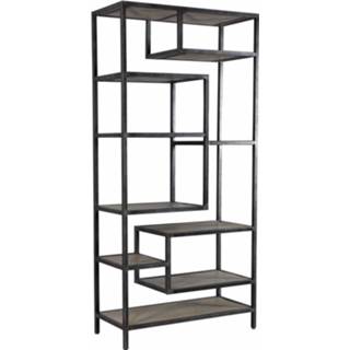 👉 Boeken kast active Industrieel Boekenkast Ylojarvi 92 x 193 cm 8719756873210