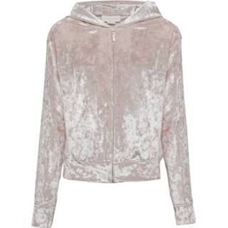 👉 Hoodie vrouwen beige Velvet soft-touch