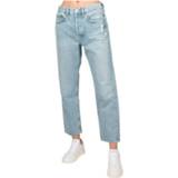 👉 Spijkerbroek vrouwen blauw A113C-811 Parker Easy Straight Jeans