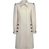 👉 Vrouwen beige Double-breasted wool coat 8052672191762