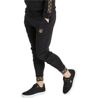 👉 Male zwart Pantalones Largo Lurex Joggers