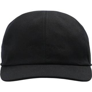 👉 Baseball cap onesize vrouwen zwart with logo