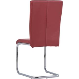 👉 Eetkamerstoel grijs active Eetkamerstoelen 2 st kunstsuède 8719883600024