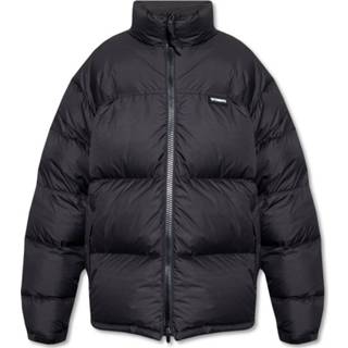 👉 Downjacket m male zwart Down jacket with logo 7630983152910