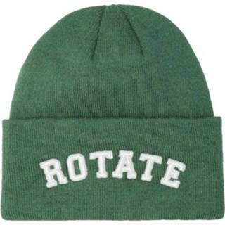 👉 Beanie onesize vrouwen groen Abbie