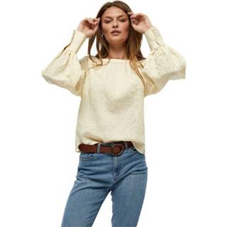 👉 XL vrouwen geel Catinka bluse