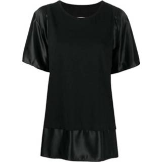 👉 Short sleeve m vrouwen zwart T-shirt