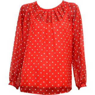 👉 Vrouwen rood Camicia Ca0686