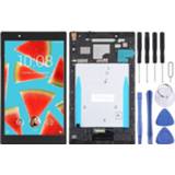 👉 Digitizer zwart active LCD-scherm en volledige montage met frame voor Lenovo Tab 4 (8 inch) TB-8504, TB-8504X, TB-8504F, TB-8504N (zwart)