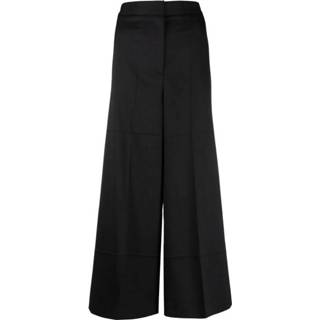 👉 Zwart vrouwen Wideleg Pants Black