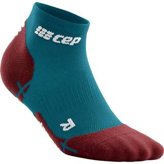 👉 Sock mannen turkoois blauw rood CEP - Ultralight Low-Cut Socks Hardloopsokken maat V, turkoois/rood/blauw 4066052173587