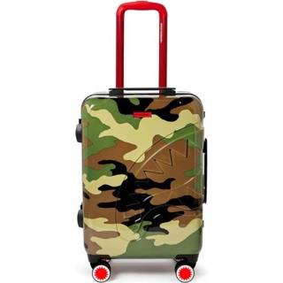 👉 Trolley onesize unisex groen Check&Camouflage
