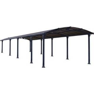 👉 Carport antraciet Palram Arcadia 10600 1072x359x242cm 7290108139006