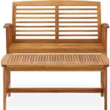 👉 Active acaciahout 2-delige Loungeset massief 8720286107553