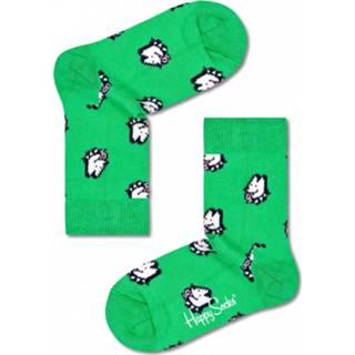 Happy Socks - Kid's Dog Sock - Multifunctionele sokken maat 0-12 Months, groen