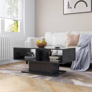 👉 Salontafel grijs active 103,5x50x44,5 cm spaanplaat 8720286560259