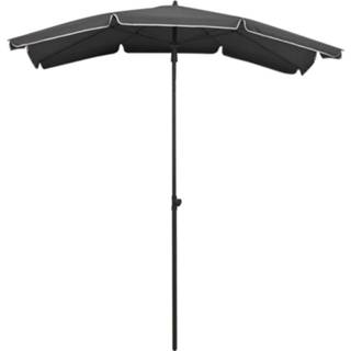👉 Parasol active azuurblauw met paal 200x130 cm 8720286205174