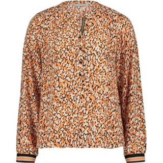 👉 Vrouwen oranje Blouson 8380-3705