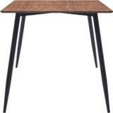 👉 Eettafel 140x70x75 cm MDF bruin