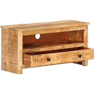 👉 Active mannen Tv-meubel 79x30x40 cm ruw mangohout 8720286018491