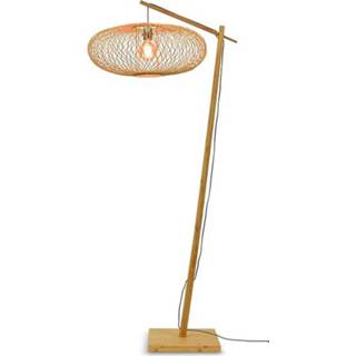 👉 Vloerlamp bamboe bruin GOOD&MOJO Cango 8716248084390