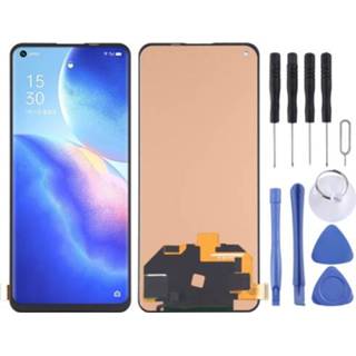 👉 Digitizer active TFT Materiaal LCD-scherm en Volledige montage (niet ondersteunend vingerafdrukidentificatie) voor OPPO RENO5 PRO 5G / + PDSM00 PDST00 CPH2201 PDRM00 PDRT00