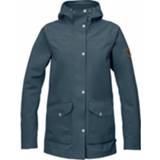 👉 Fjällräven - Women's Greenland Eco-Shell Jacket - Regenjack maat XL, zwart