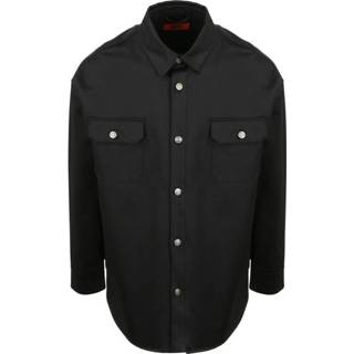 👉 M male zwart Camicia