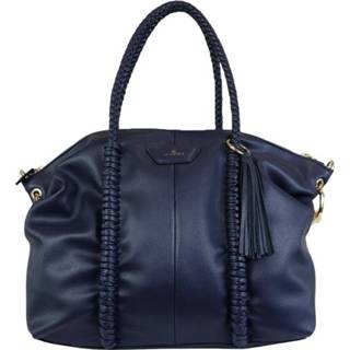 👉 Onesize vrouwen blauw Shopper CON Intreccio