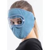 👉 Pellet blauw active 2 stks XBG-9123 Pellets Rijden Winddicht HD Goggles Anti-Mist Mask (blauw)
