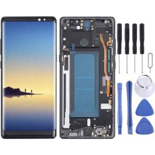 👉 Digitizer zwart active OLED MATERIAAL LCD-scherm en Volledige montage met frame voor Samsung Galaxy Note 8 SM-N950 (zwart)
