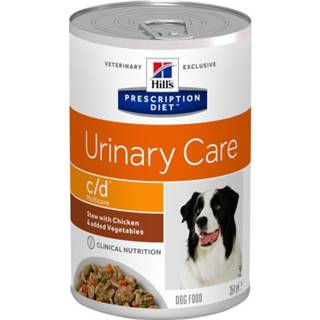 👉 Hondenvoer blik Hill's Prescription Diet C/D Multicare Urinary Care Stoofpotje - Kip Groente 354 g 52742021324