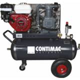 👉 Benzinemotor Contimac CM 450/10/50 HONDA - Professionele oliegesmeerde zuigercompressor met