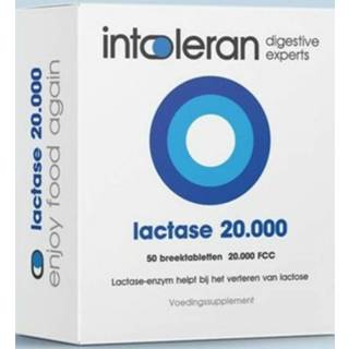 Lactase active Intoleran 20.000 50 tabletten 8718692032835