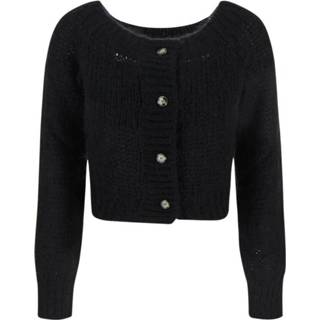 👉 Vrouwen zwart Cardigan