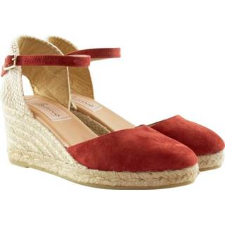 👉 Vrouwen rood Obi Wedges
