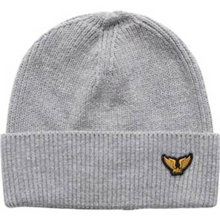 👉 Beanie onesize male grijs Basic 8719419949184