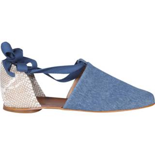👉 Shoe vrouwen blauw Flat shoes